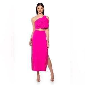 AKIRA Azalea Maxi Dress in Pink NWT XL